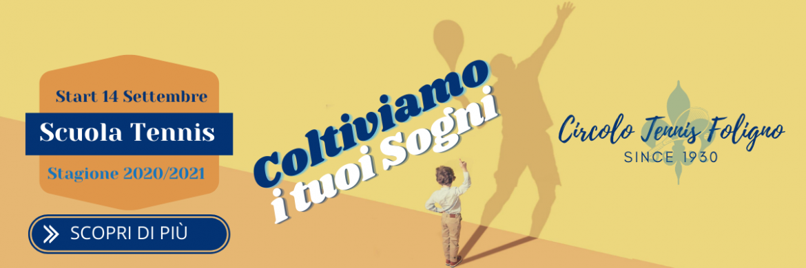 Brochure Scuola Tennis 2020/2021